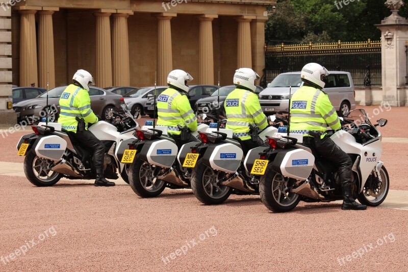 England London Street The Police Safety