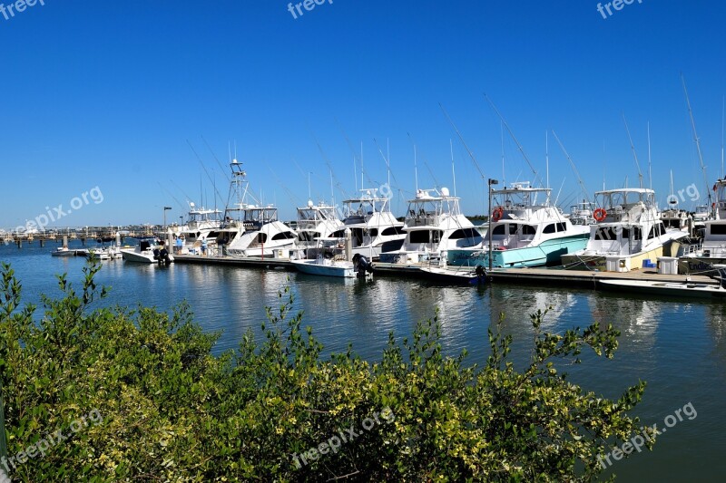 Boat Marina Boats Yacht Moored Mooring