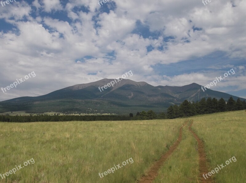 Journey Adventure San Francisco Peaks Flagstaff Clouds