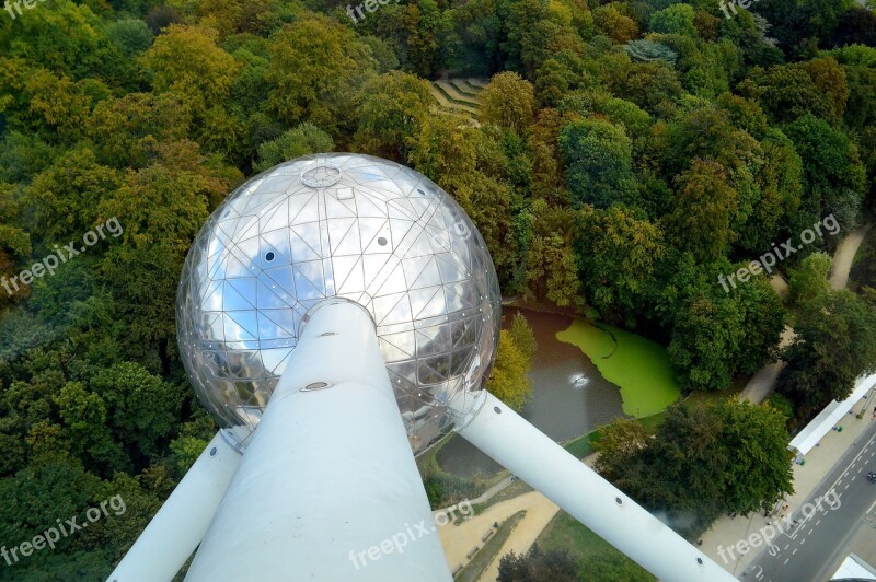 Atomium Brussels Belgium Landmark Architecture