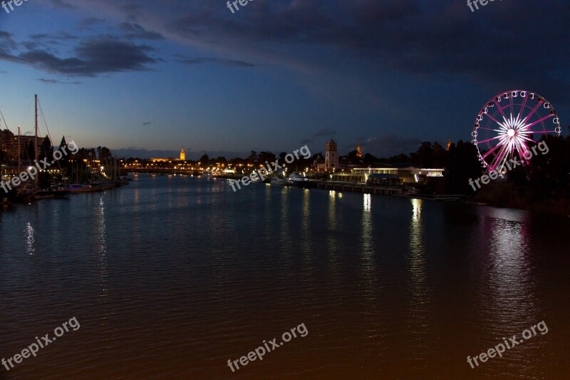 Rio Guadalquivir Seville Rios Free Photos