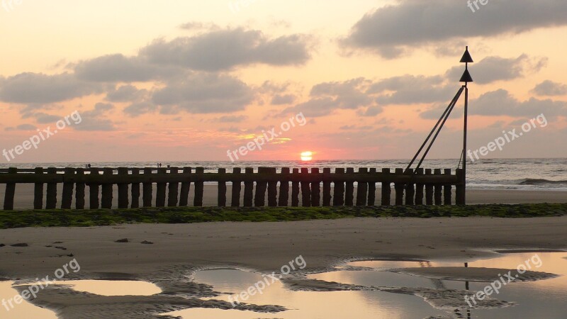 Abendstimmung North Sea Wangerooge Free Photos