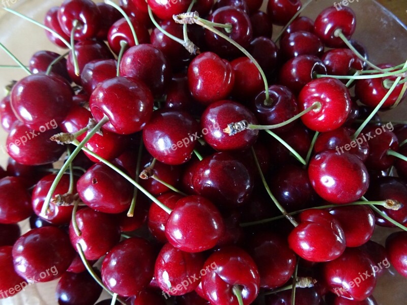 Cherry Fruit Red Berries Free Photos