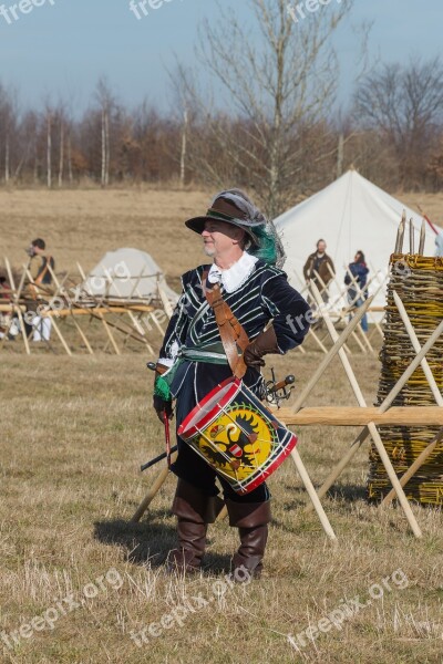 Drummer History Costume Battle Re-enactment Free Photos