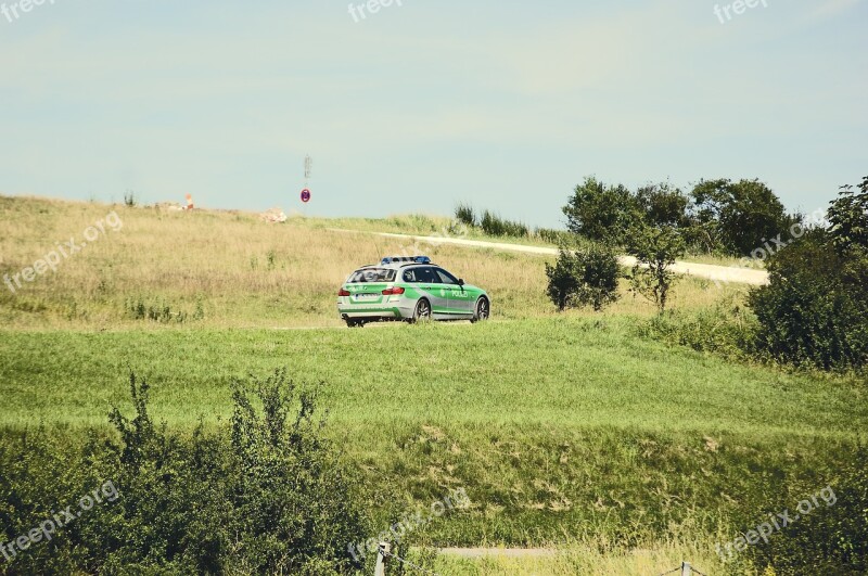 Police Police Car Patrol Car Vehicle Germany