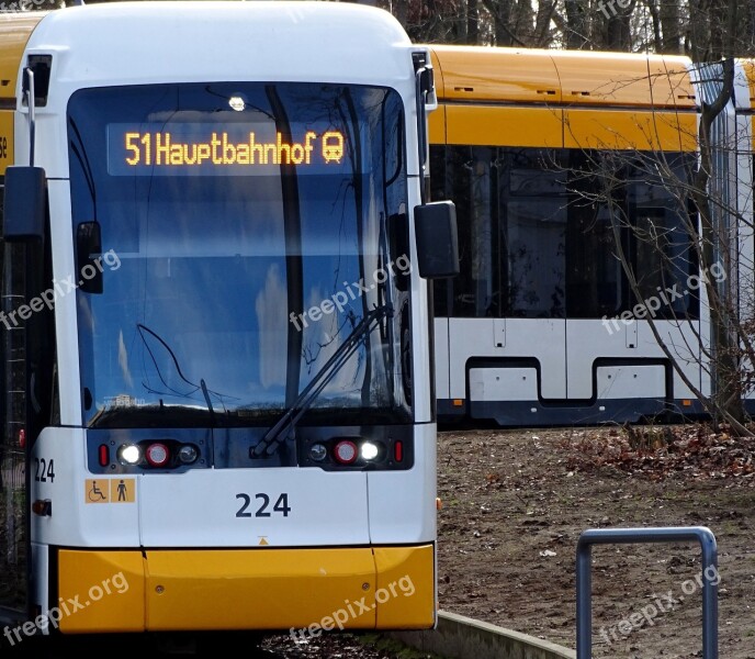 Tram Transport Passenger Transport Line Central Station