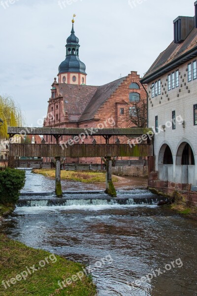 Ettlingen Alb St Martin Bridge Swim