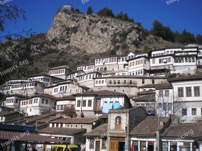 Berat Albania Castle Balkan Europe