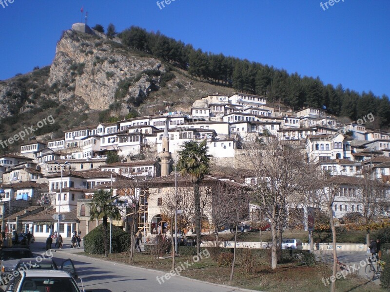 Berat Albania Castle Balkan Europe