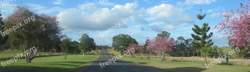 Mary Valley View Scenery Queensland Australia