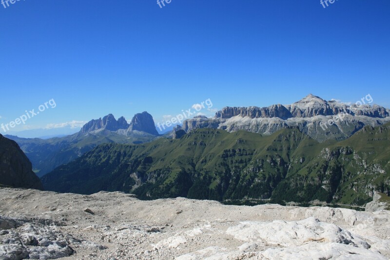 Italy Alps Mountain Landscape Travel