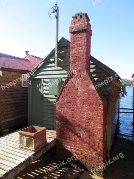 Boathouse Old Heritage Chimney Shore