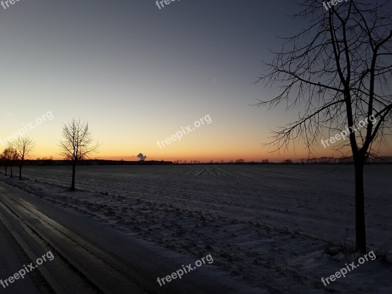 Homepage Setting Sun Sky Nature Abendstimmung