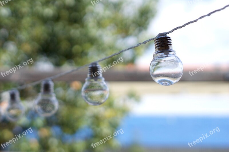 Light Bulbs Hanging Lights Bulb Decor