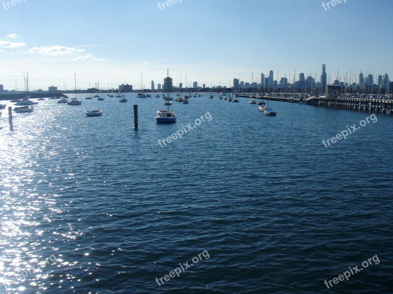 St Kilda Pier Jetty Melbourne Australia