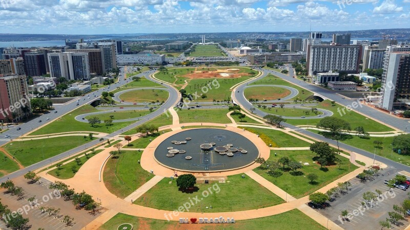 Brasilia Brasil Sky National America