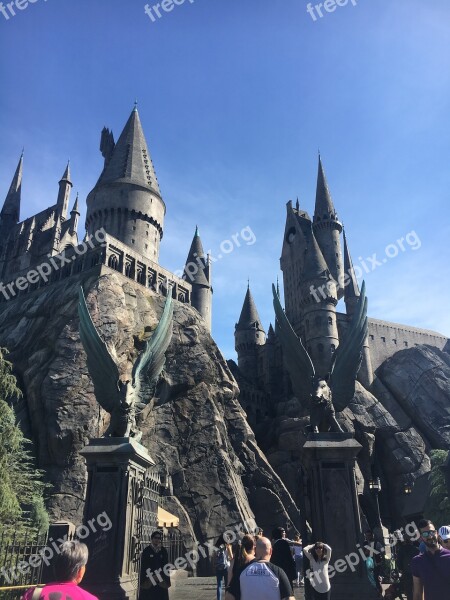 Harry Potter Castle Wizarding Universal Harry