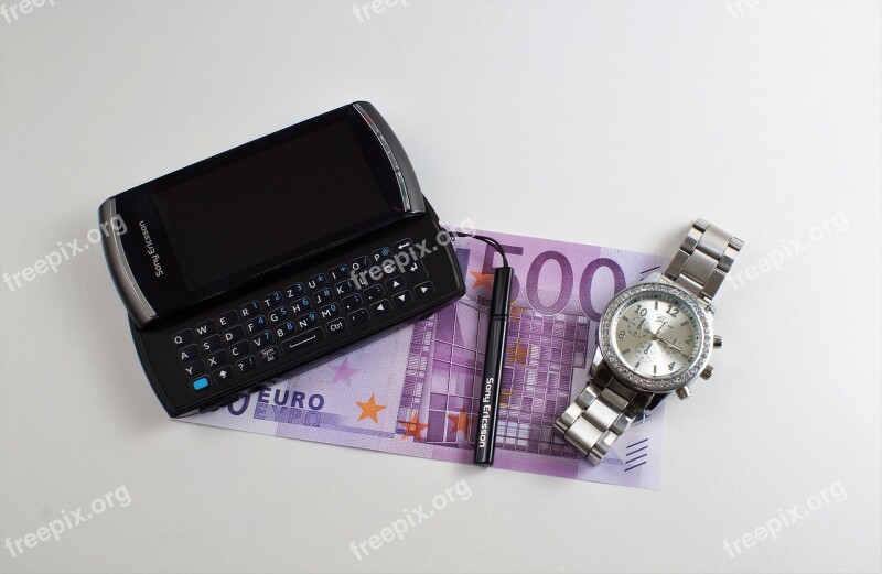 Mobile Phone Professional Money Wealth 500