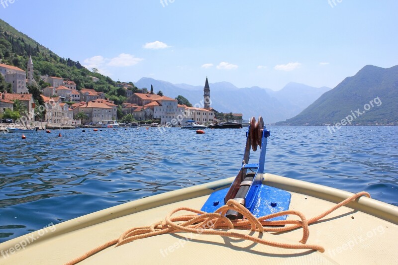 Montenegro Perast Boka Bay Boka Bay