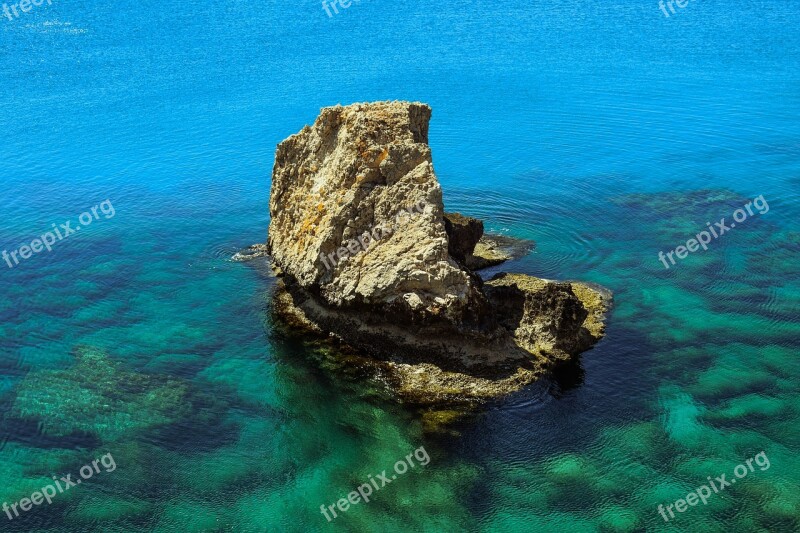 Cyprus Ayia Napa Rock Erosion Landscape