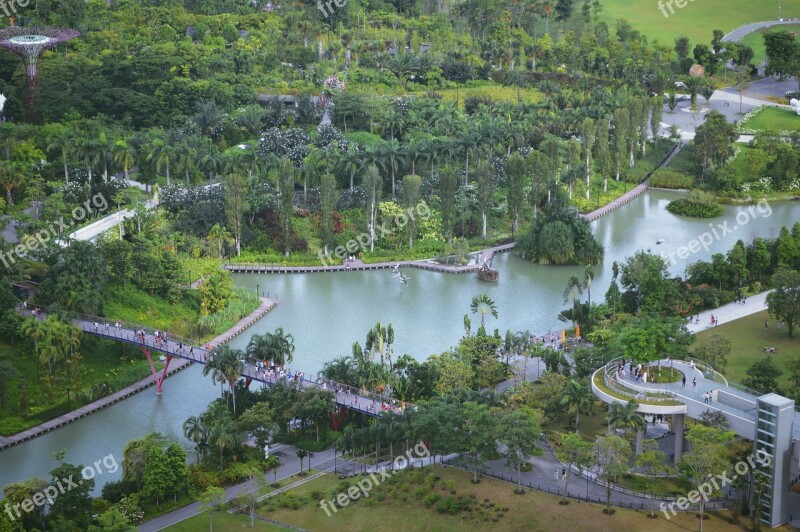 Singapore Asia Landscape Bay River