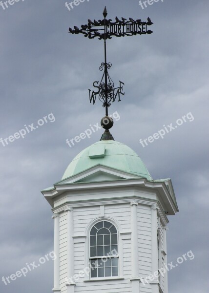 Weather Vane Copula Sussex County Courthouse Historic Courthouse