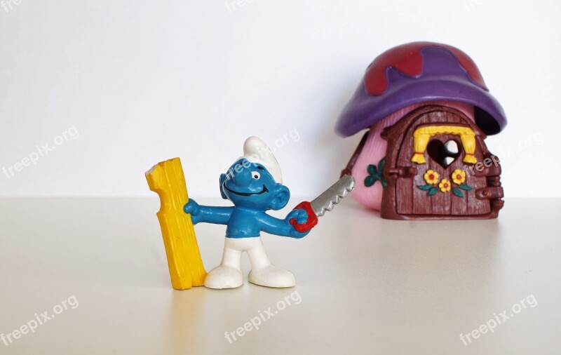 Smurf Smurfs Figure Toys Decoration