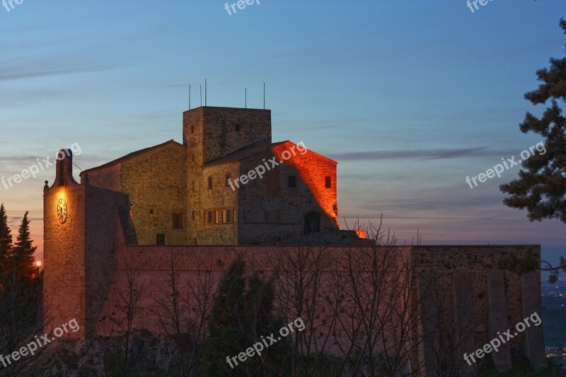 Verucchio Rimini Emilia Romagna Italy Rocca