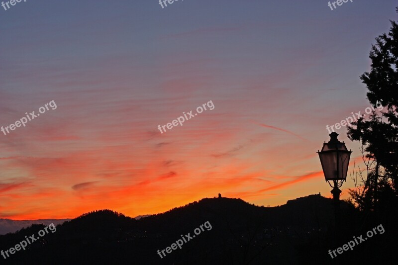 Torriana Valmarecchia The Marecchia Valley Landscape Hills