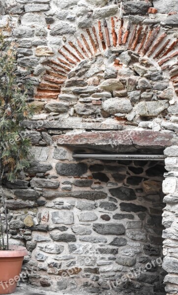 Ancient Stones Old Architecture Wall