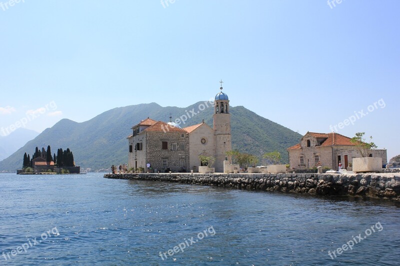 Montenegro Boka Bay Bay Adriatic Landscape