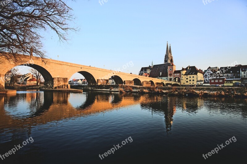 Regensburg Bavaria Germany Romantic Church