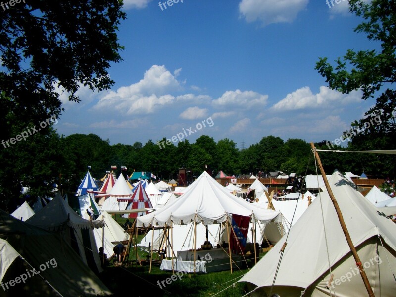 Middle Ages Tents Event Tent City Medieval Market