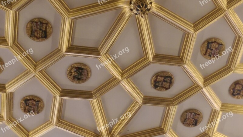 Hampton Court Palace Ornate Ceiling Ceiling Free Photos