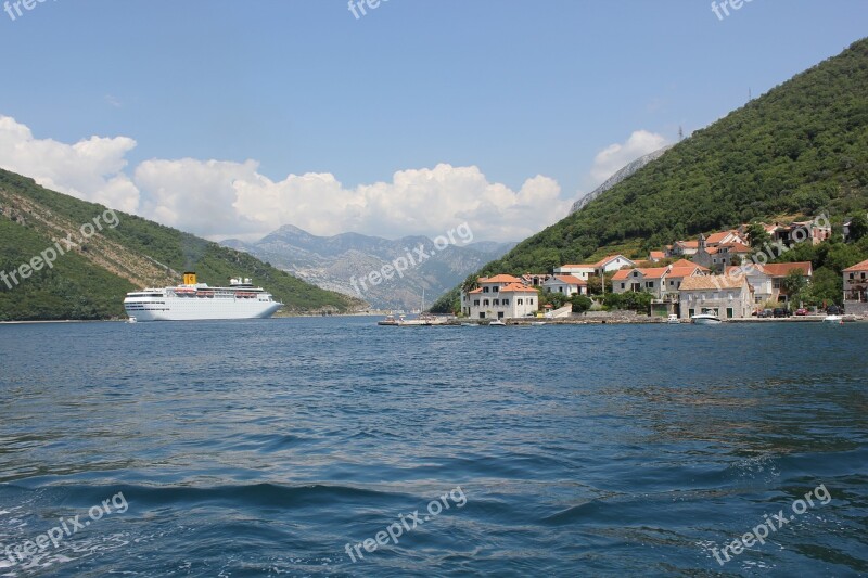 Montenegro Sea Adriatic Water Summer