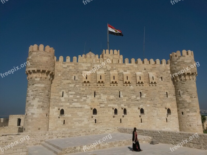 Castle Alexandria Lighthouse Free Photos