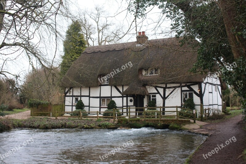 Mill Cottage Fulling Mill Thatch River