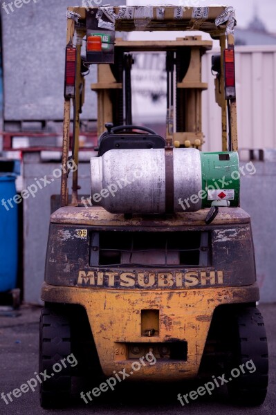 Forklift Mitsubishi Forklift Fork Vehicle Forklift Truck