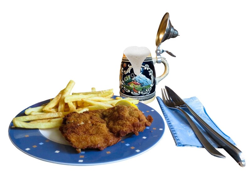 Eat Food Schnitzel Breaded Hunger