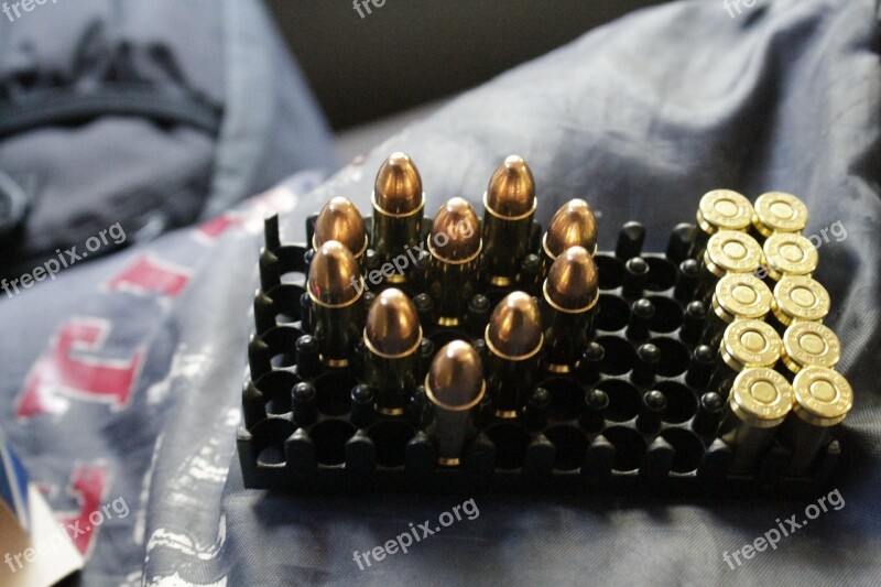 Bullets Cartridges Weapon Ammunition Ammo