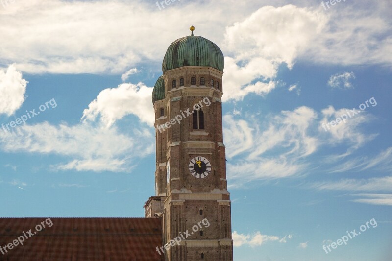 Frauenkirche Munich Bavaria State Capital City