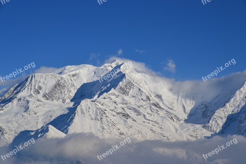 Ski Alps Snow Winter Mountain