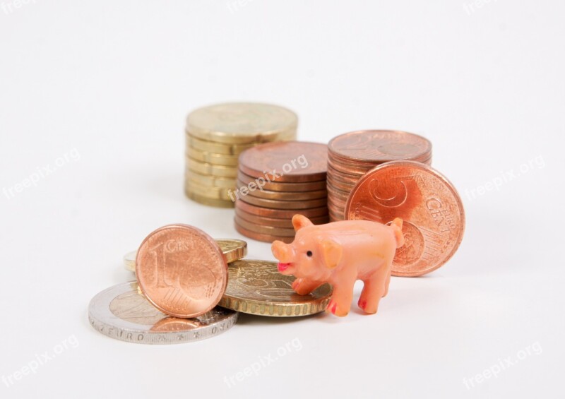 Money Piggy Bank Coins Save Pig