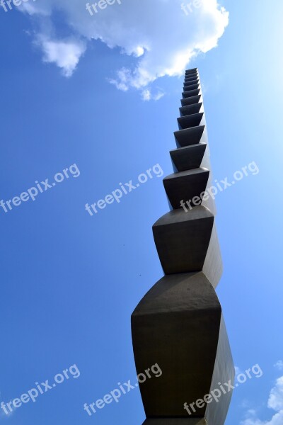 Infinite Sky Vertical Infinity Column Brancoveanu