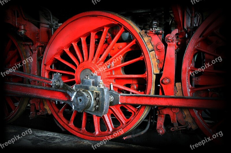 Steam Locomotive Loco Railway Locomotive Rail