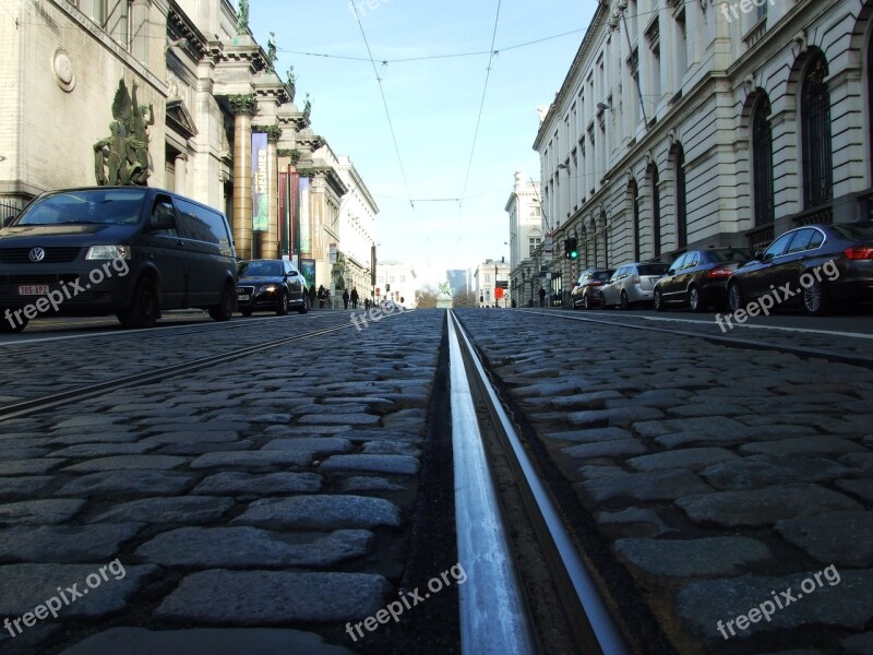 Royal Street Palace Building Architecture Tram