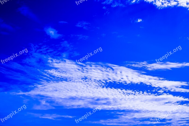 Clouds Sky Blue Clouds Form Covered Sky