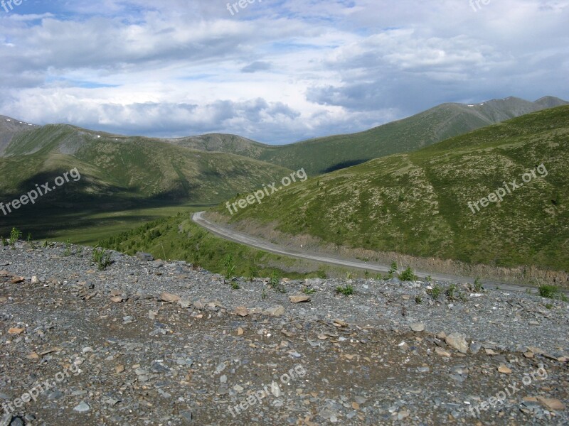 Pass Road Mountains Free Photos