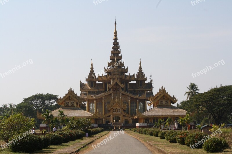 Myanmar Burma Bago Ancient Pagoda