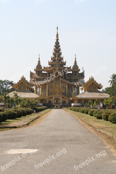 Myanmar Burma Bago Ancient Pagoda